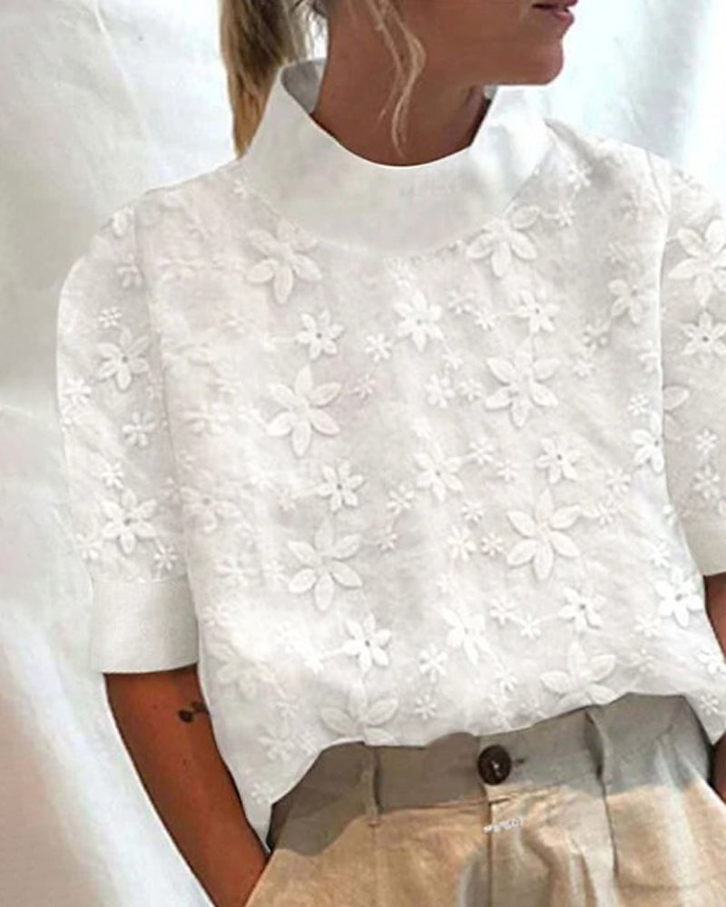 SABRIELLE™|EMBROIDERED COMFY COLLAR