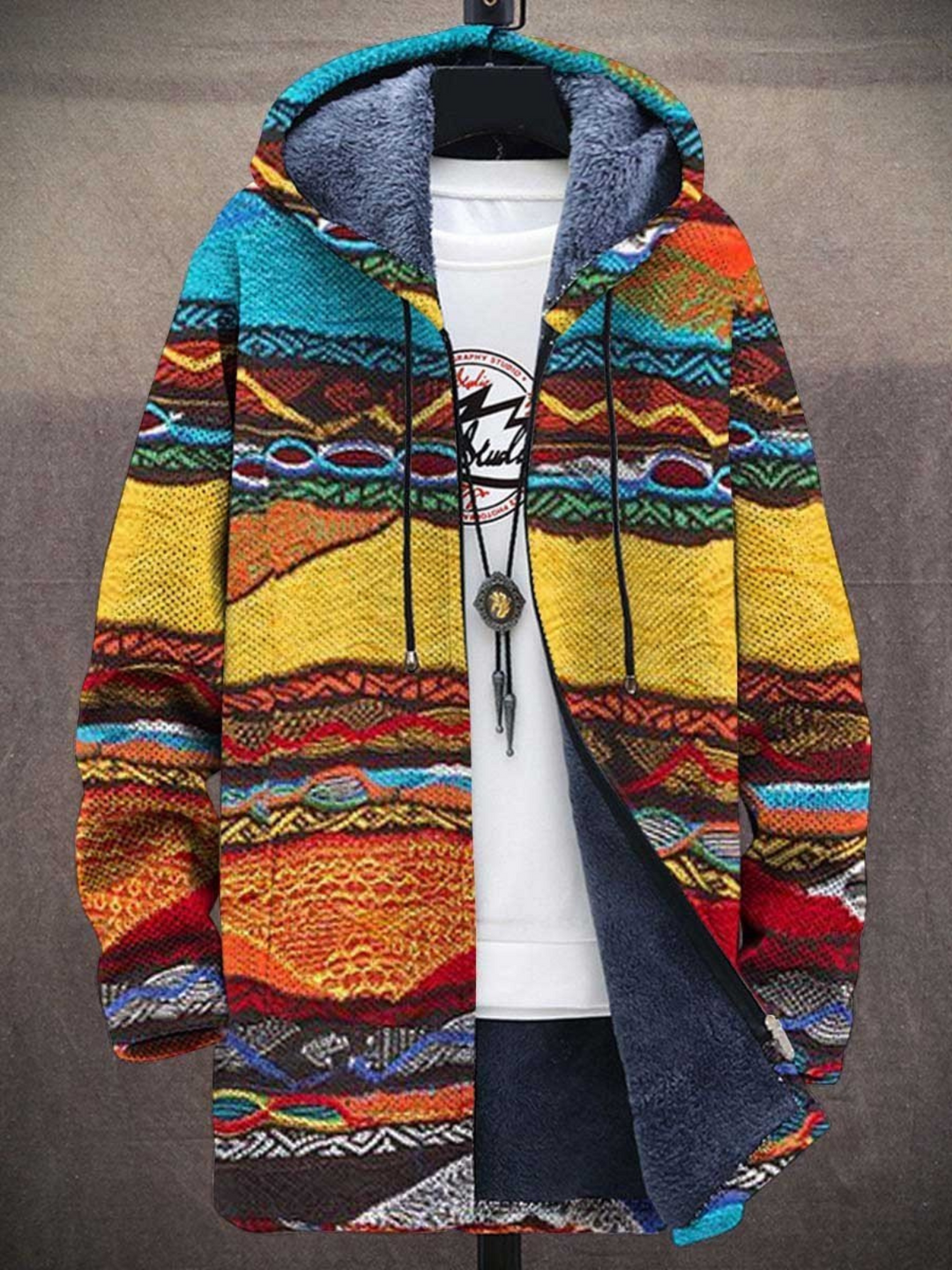 JINDALEE™|LUXURIOUS CARDIGAN WITH ARTISTIC INSPIRATION