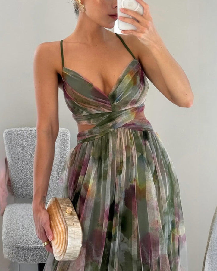 EVIE™|FLORAL MAXI DRESS