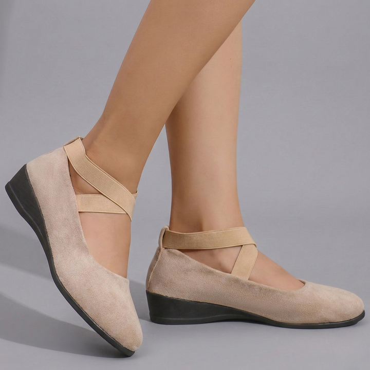 ELLE™|ELEGANT SUEDE SLIP-ONS