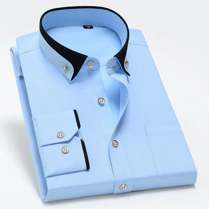 JULIANN™|LONG SLEEVE REFINED SHIRT