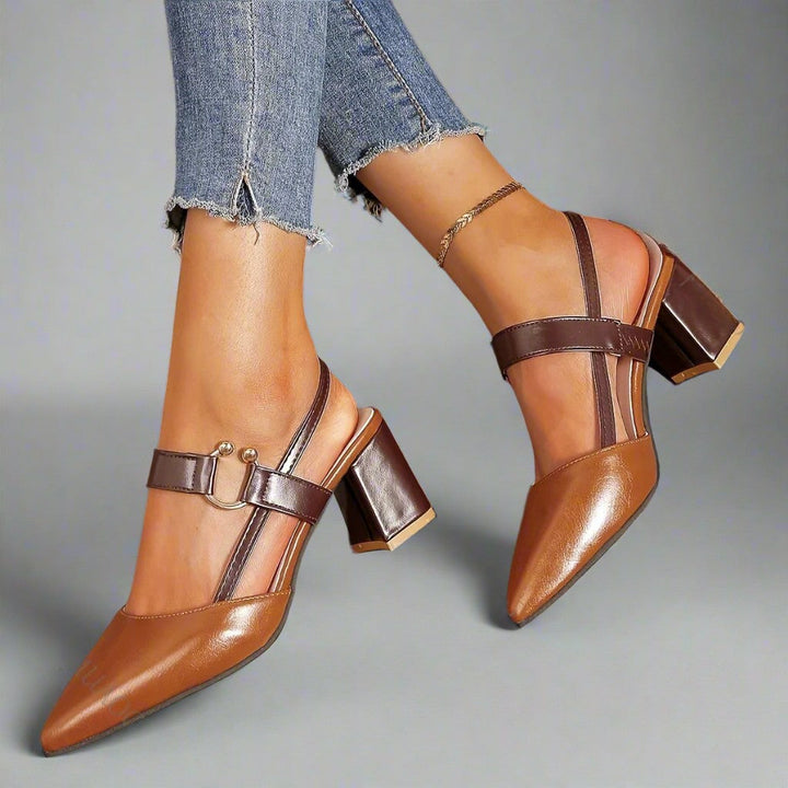 SIENNA™|CHIC SLINGBACK HEELS