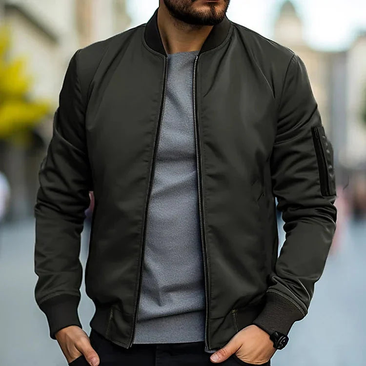 ROWANN™|LIGHT BOMBER JACKET
