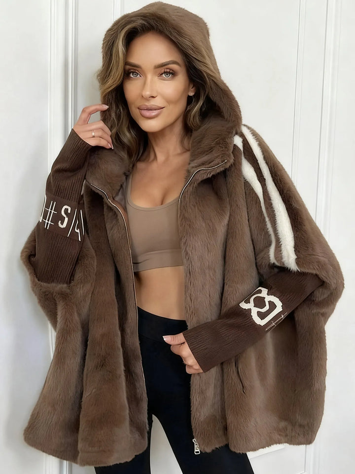 JANINE™|WINTER HOODED COAT