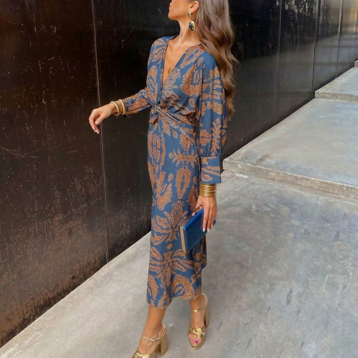 MARINA™|ARTISTIC MIDI DRESS