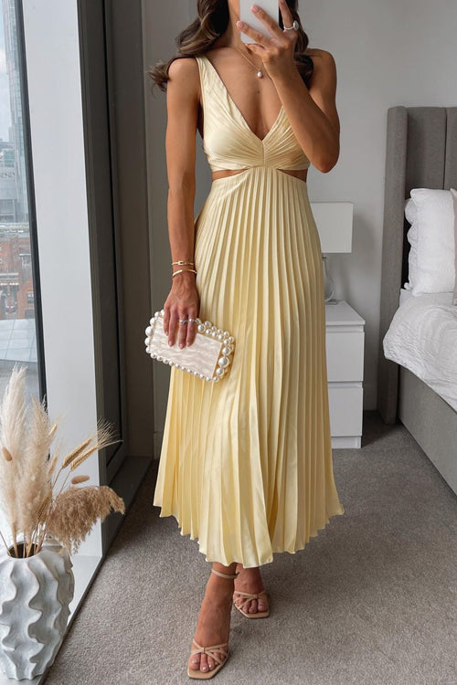 ABITO BELLEZZA™ | PLEATED OCCASION DRESS