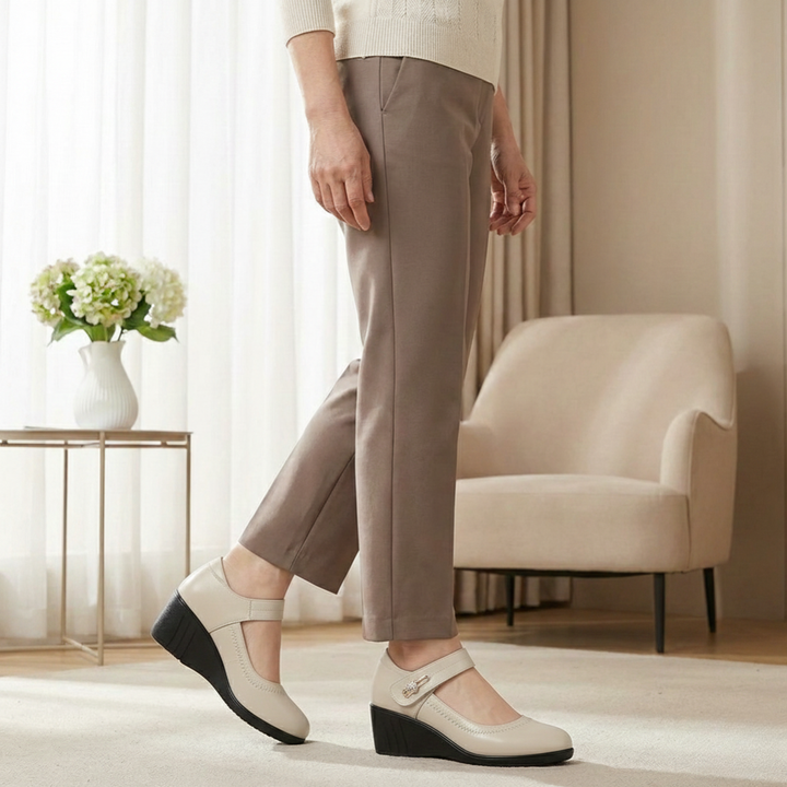 HAZEL™|MID HEEL COMFORT SHOES