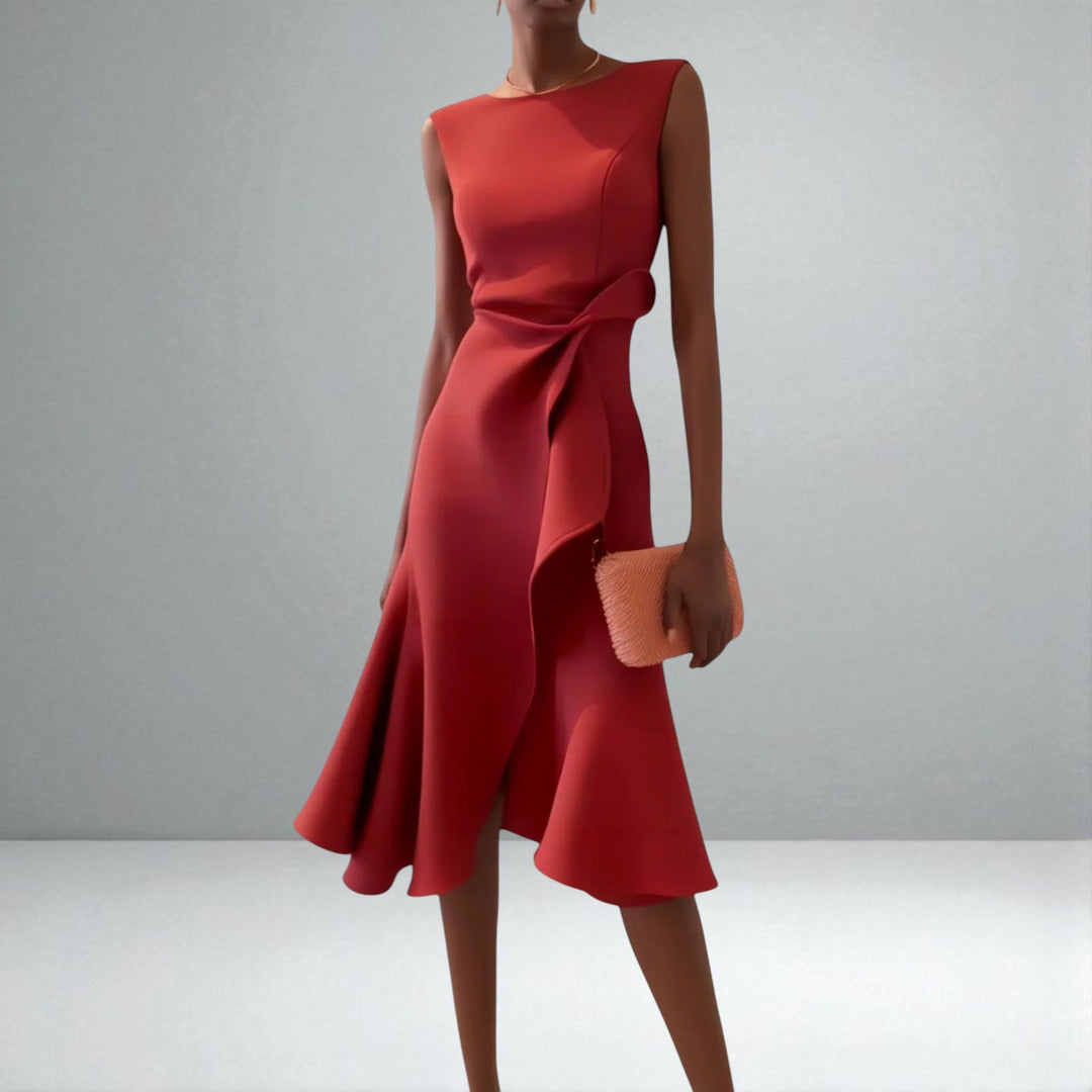 JULIETTE™|DRAPED MIDI DRESS