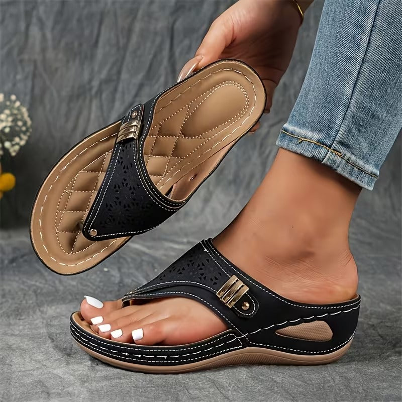 CAROLINA™|STEADY WEDGE SANDALS
