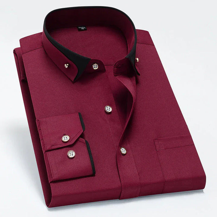 JULIANN™|LONG SLEEVE REFINED SHIRT