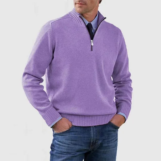 CALVIN™|HALF ZIP SWEATER