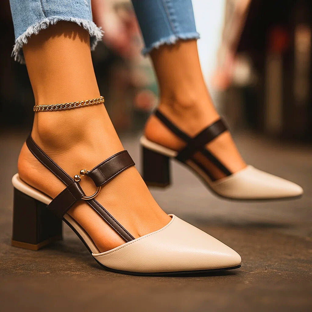 SIENNA™|CHIC SLINGBACK HEELS