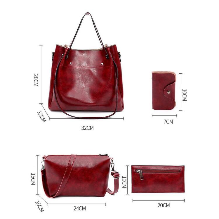 RILEY™|VINTAGE SOFT 4-PIECE BAG SET