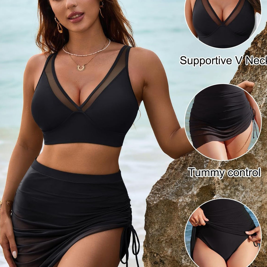 ZOSIAH™|HIGH WAIST BIKINI SET