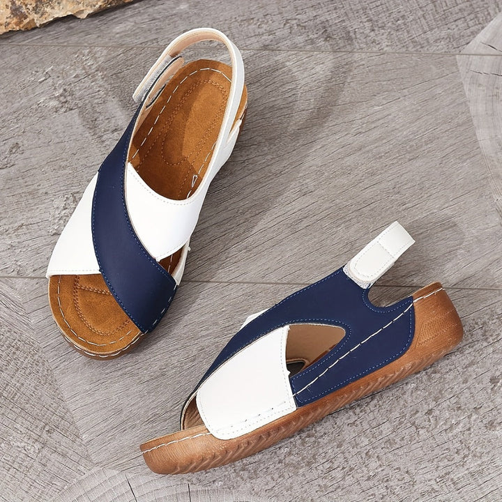 YSERAH™|INCLINE WEDGE SANDALS