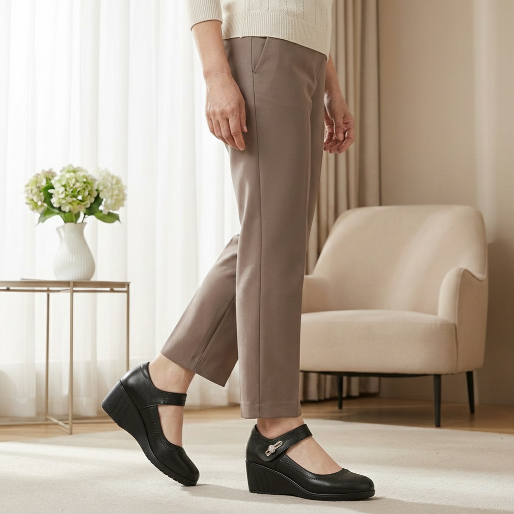 HAZEL™|MID HEEL COMFORT SHOES