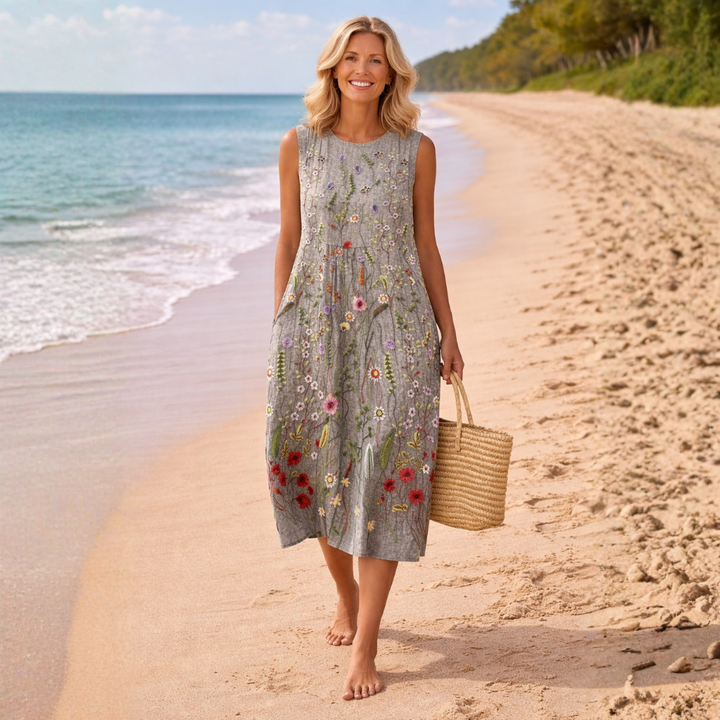 CARA™|WILDFLOWER MIDI DRESS