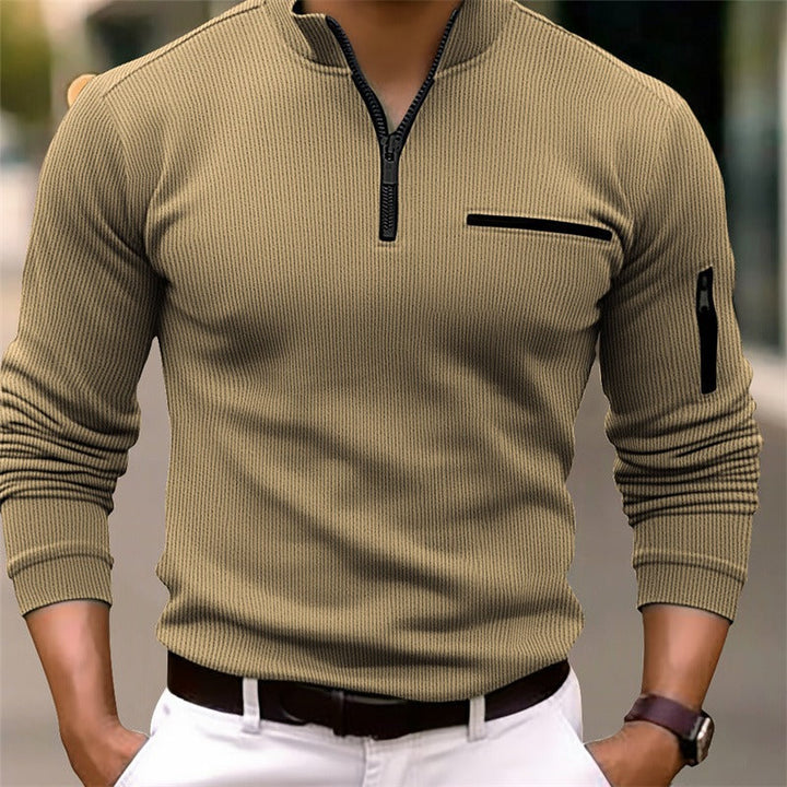 LANDON™|MODERN ZIP SHIRT