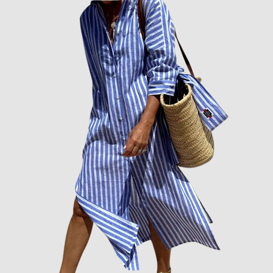 ABBY™|STRIPED SUMMER DRESS