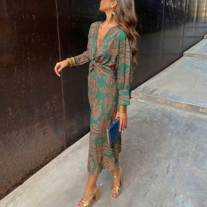 MARINA™|ARTISTIC MIDI DRESS