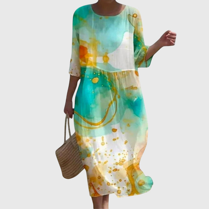 HAYLEY™|STYLISH FLORAL MAXI DRESS