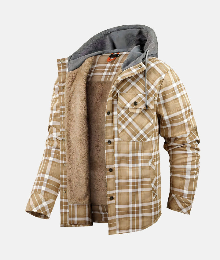 FRANKLIN™|CHECKED FLANNEL JACKET