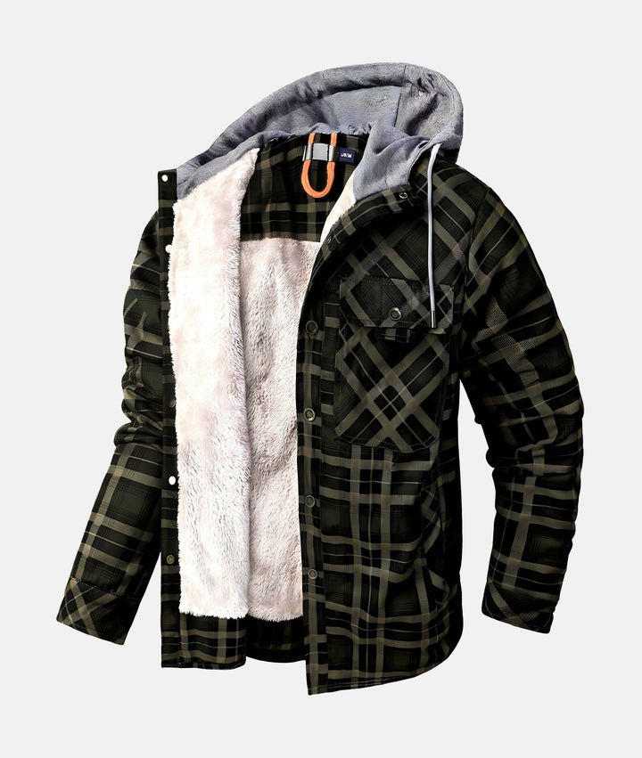 FRANKLIN™|CHECKED FLANNEL JACKET