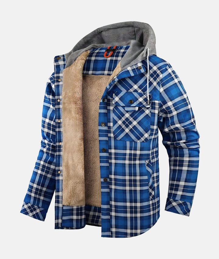 FRANKLIN™|CHECKED FLANNEL JACKET