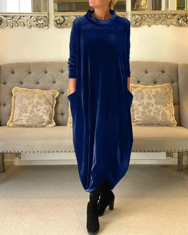 SERAFINA™|ELEGANT VELVET DRESS