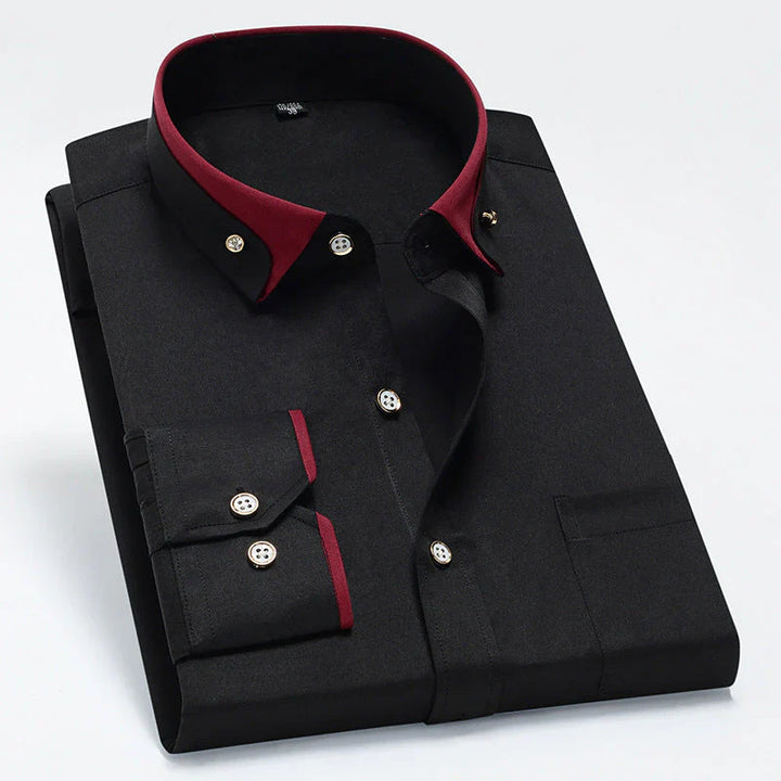 JULIANN™|LONG SLEEVE REFINED SHIRT