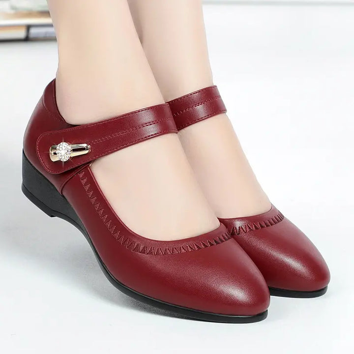 HAZEL™|MID HEEL COMFORT SHOES