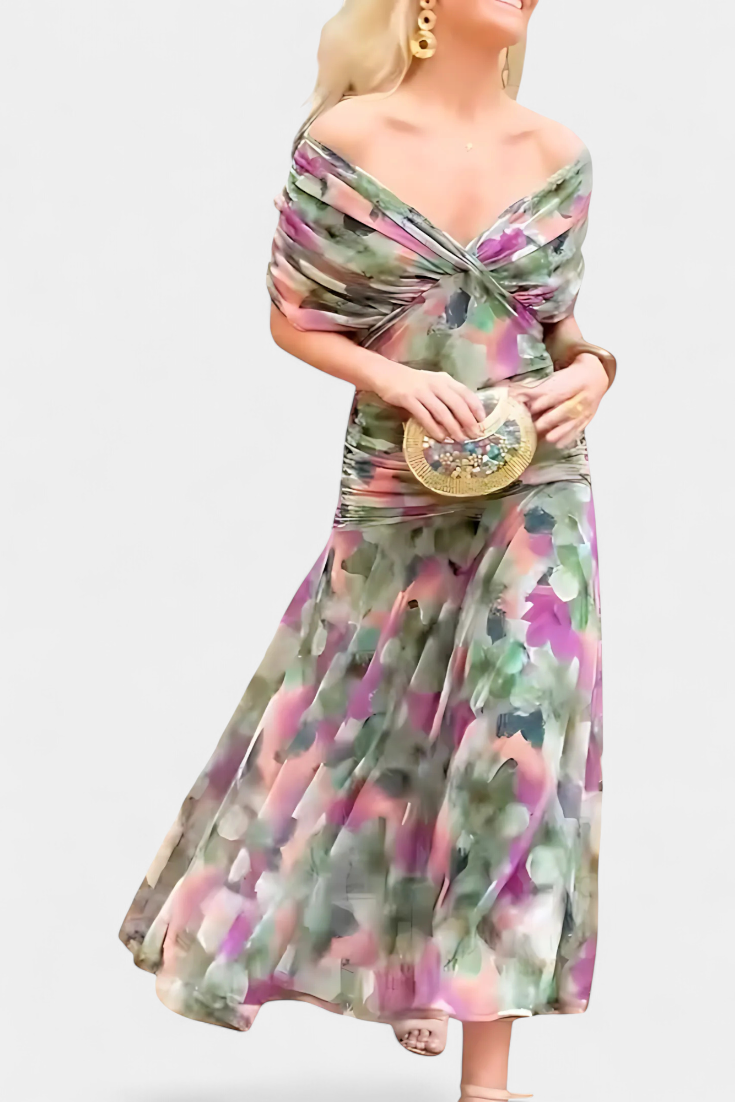 ARABELLA™|FLORAL MAXI DRESS