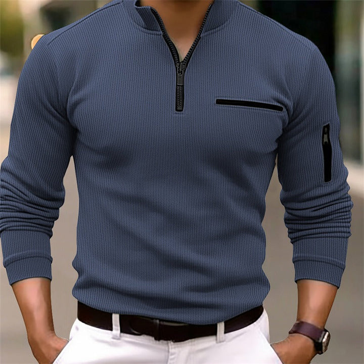 LANDON™|MODERN ZIP SHIRT