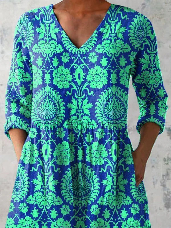 BEATRIX™ | LONG V-NECK BLOUSE
