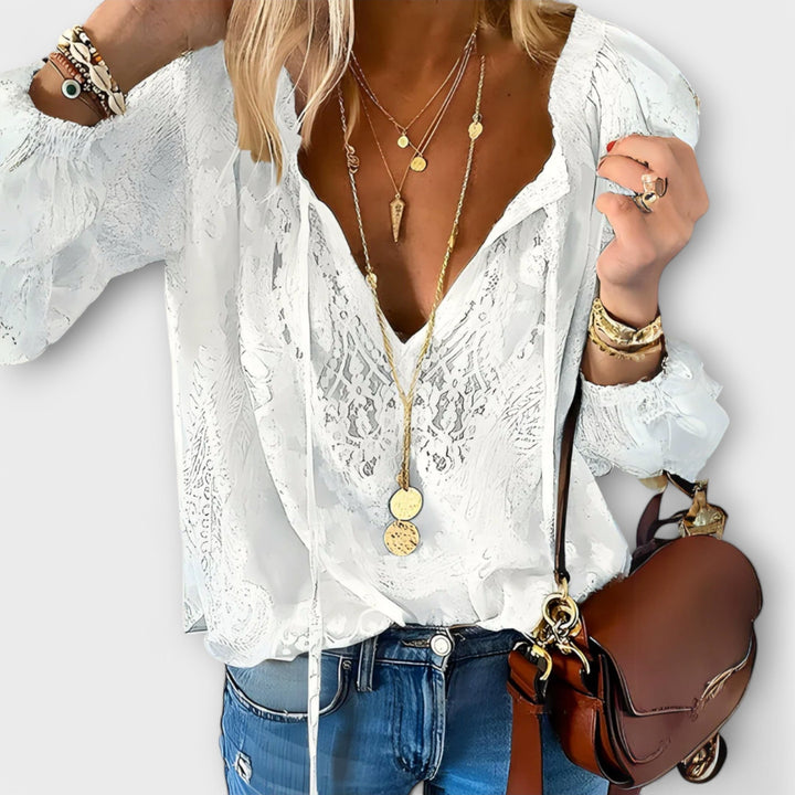 BRUNETTA™ | SOPHISTICATED BLOUSE