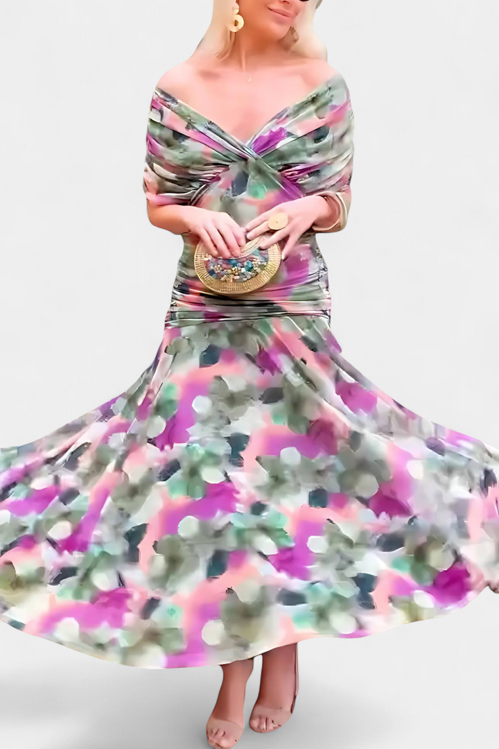 ARABELLA™|FLORAL MAXI DRESS