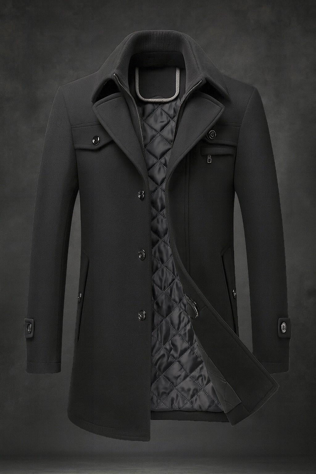 STERLING™|LUXURY WOOL COAT