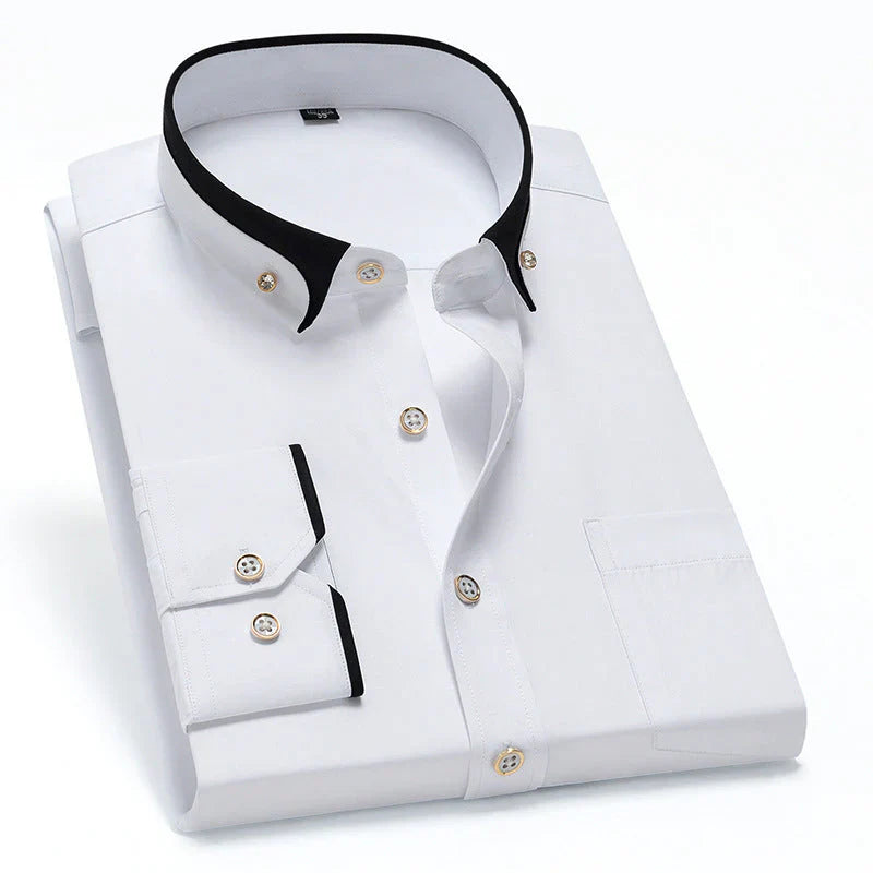 JULIANN™|LONG SLEEVE REFINED SHIRT