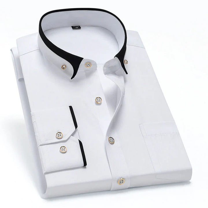 JULIANN™|LONG SLEEVE REFINED SHIRT