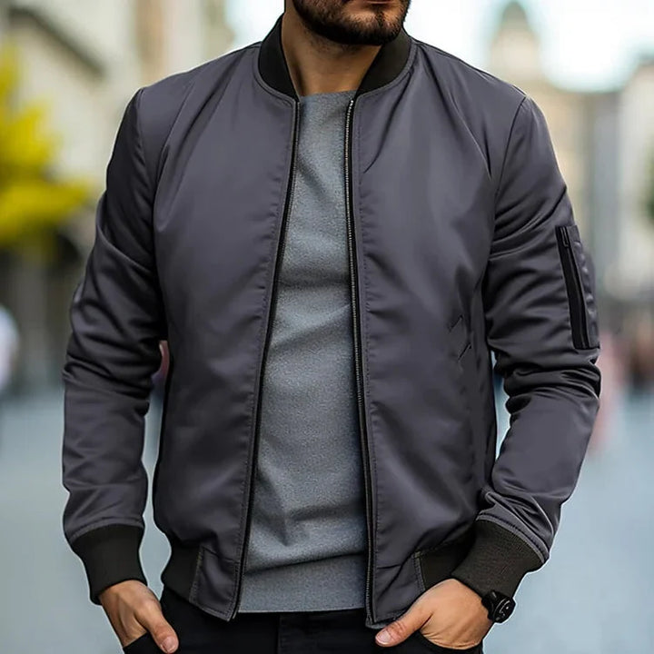ROWANN™|LIGHT BOMBER JACKET
