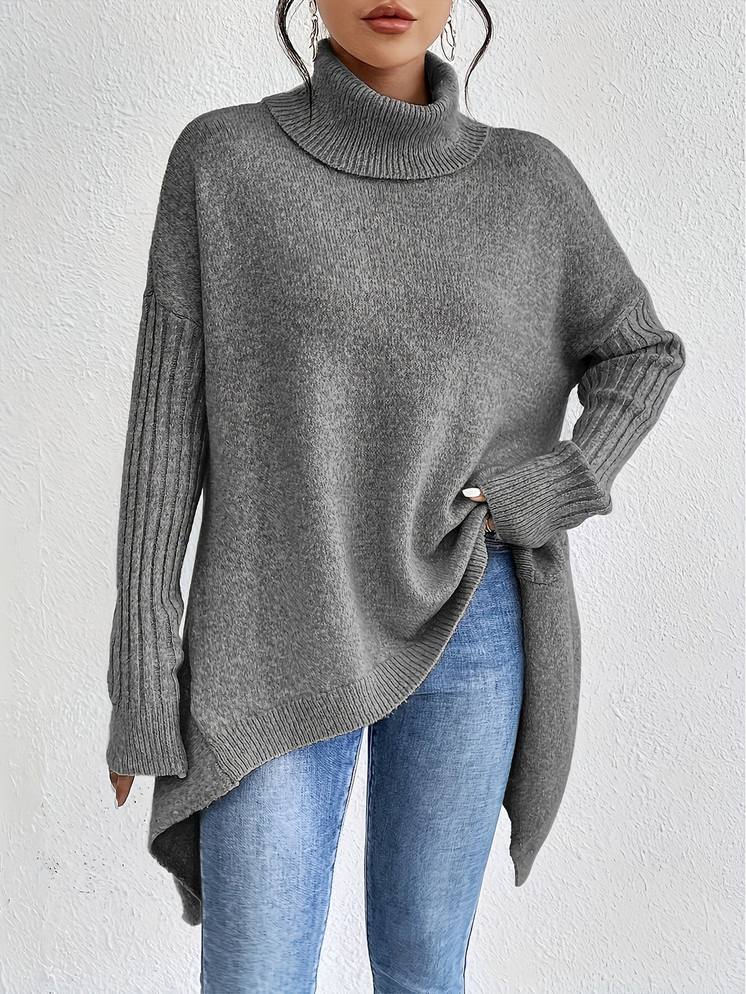 NIKKI™|OVERSIZED TURTLENECK
