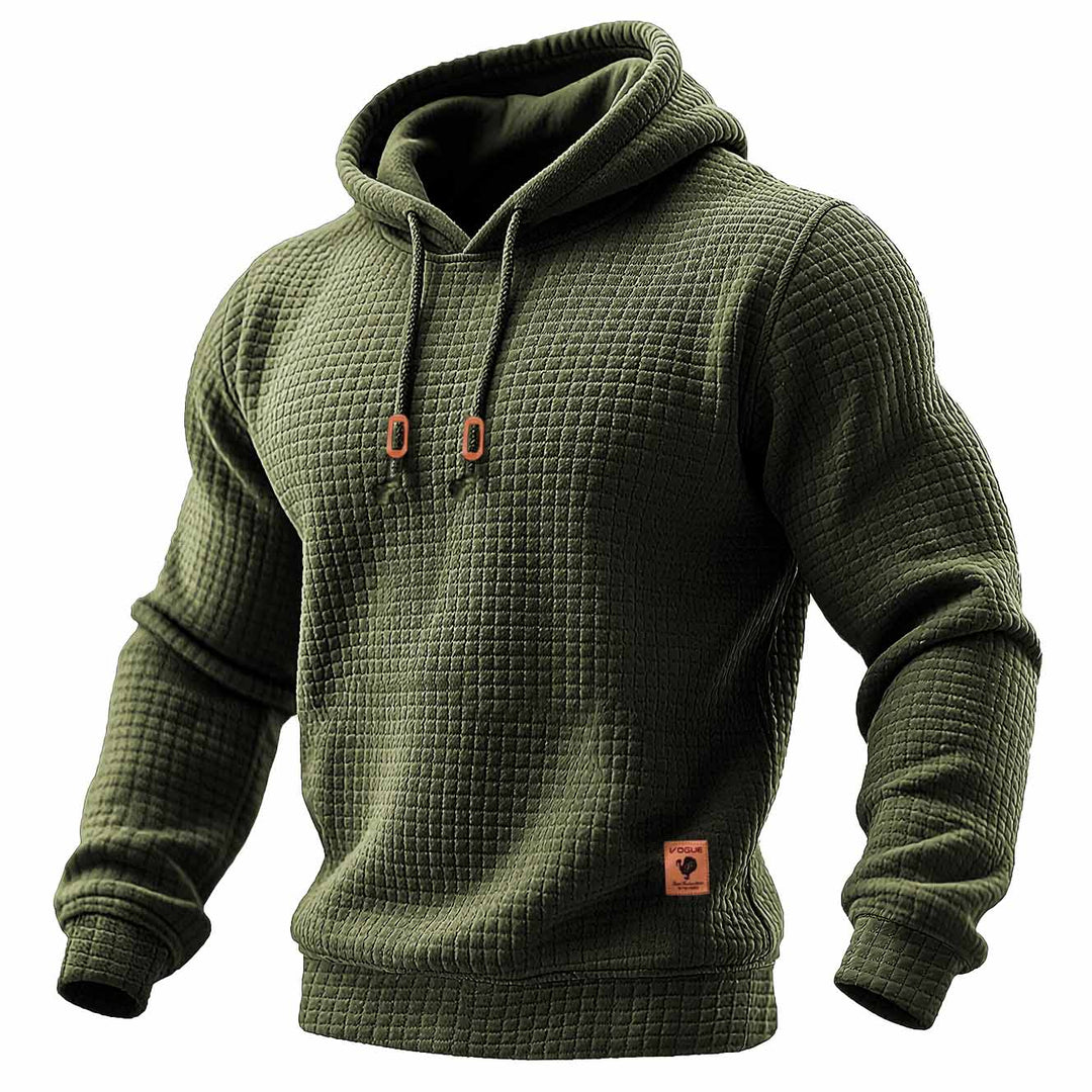 SILVANO™|QUILTED WAFFLE OUTDOOR HOODIE