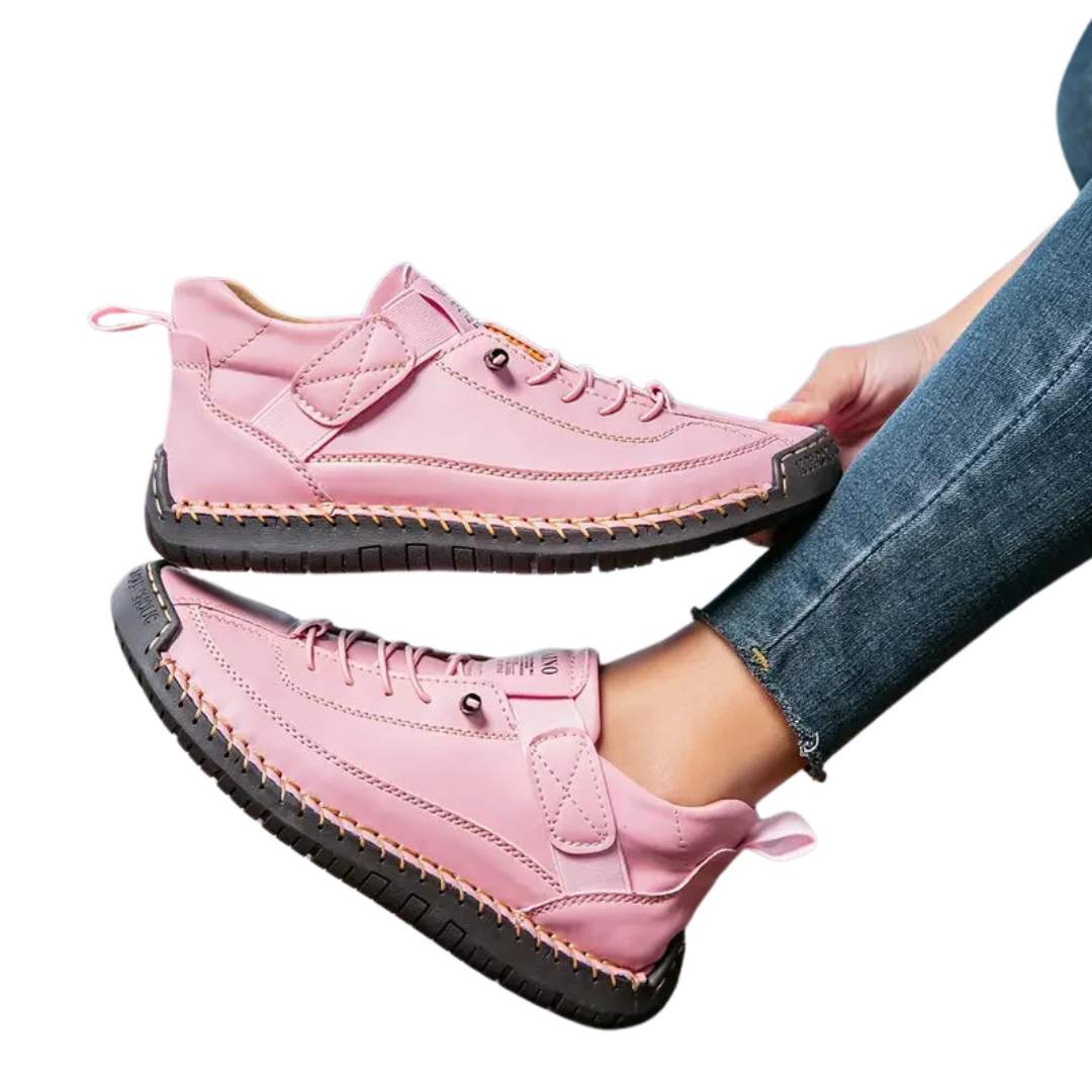 GISELLA™|LEATHER SNEAKERS