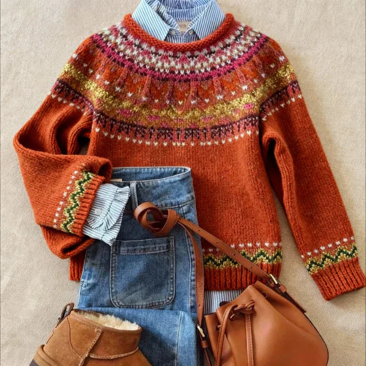 SIMONA™ | CHIC VINTAGE SWEATER