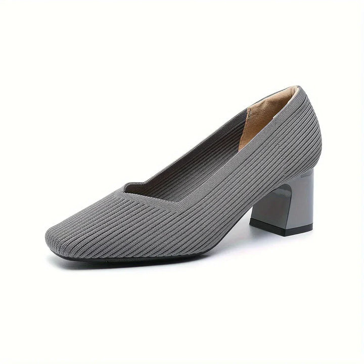 FLORENCE™|SQUARE HEEL PAIN-FREE PUMPS