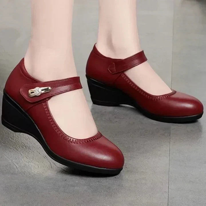 HAZEL™|MID HEEL COMFORT SHOES
