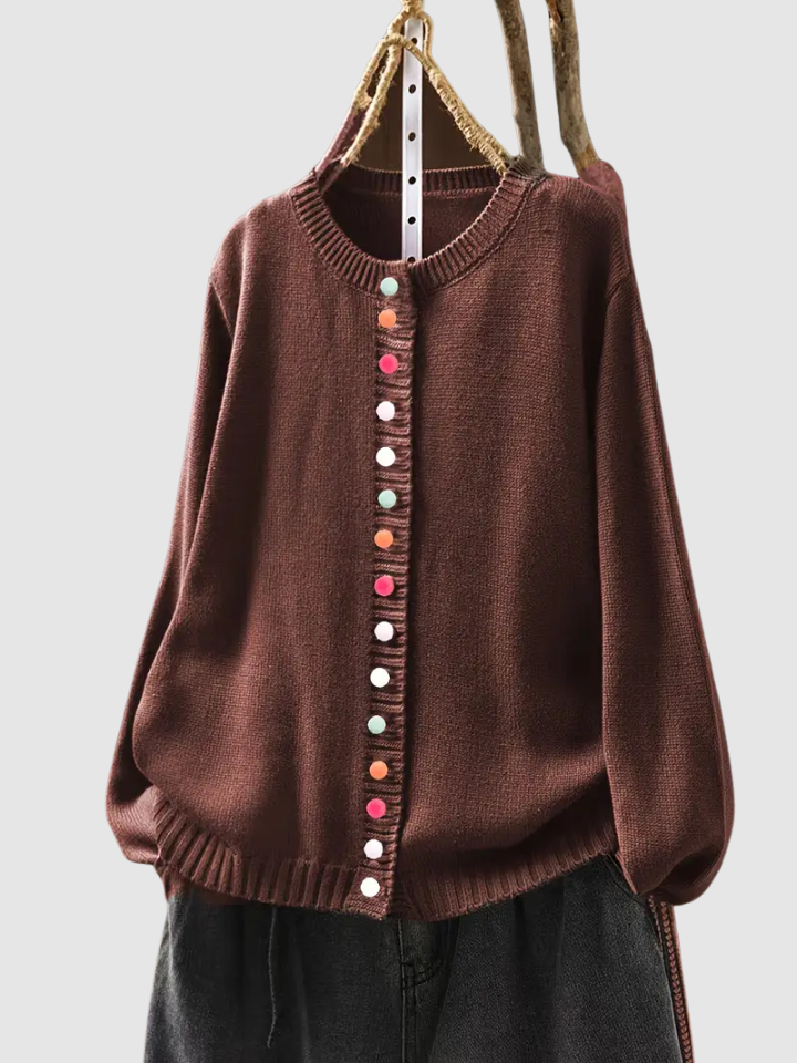 DIANE™| CLASSIC COTTON CARDIGAN