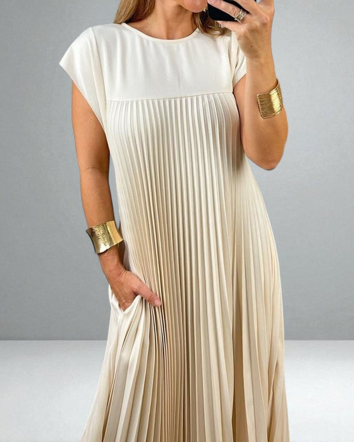 JOLIJN™|PLEATED DRESS