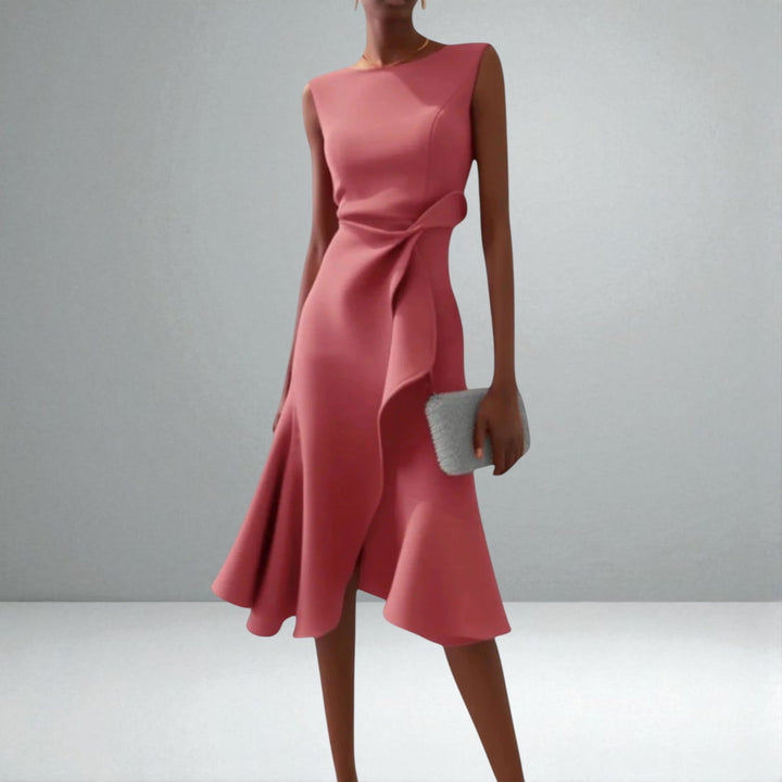 JULIETTE™|DRAPED MIDI DRESS