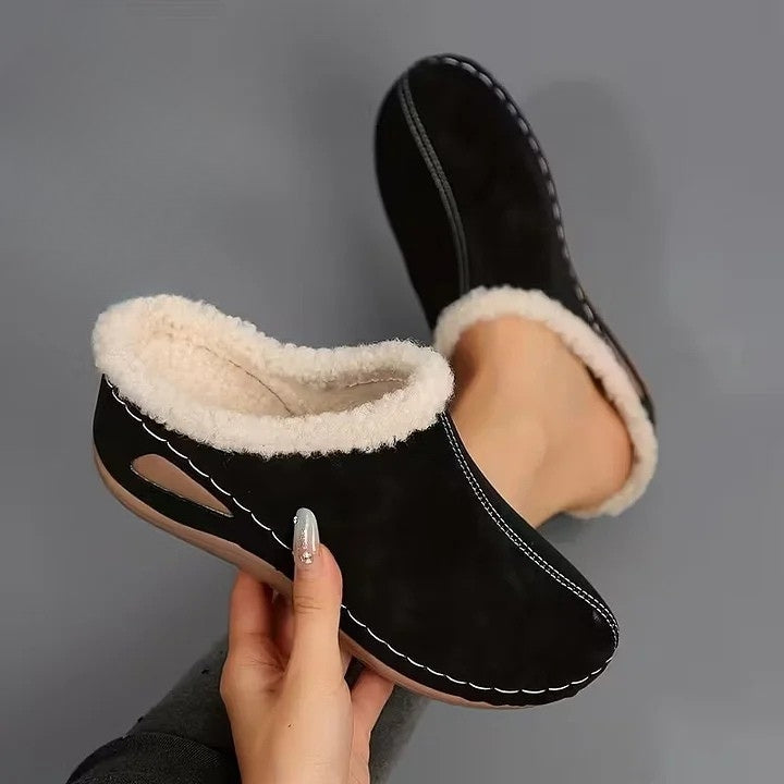 BRIANA™|PLUSH SLIP-ON SANDALS